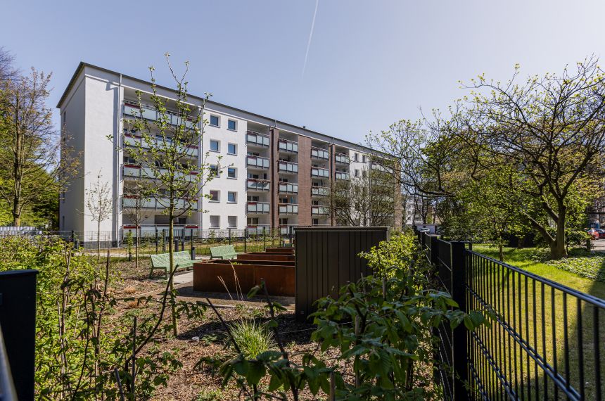 Die Baustelle der QUARTIERSENTWICKLUNG WOLKER-/WINGENDERSTRASSE